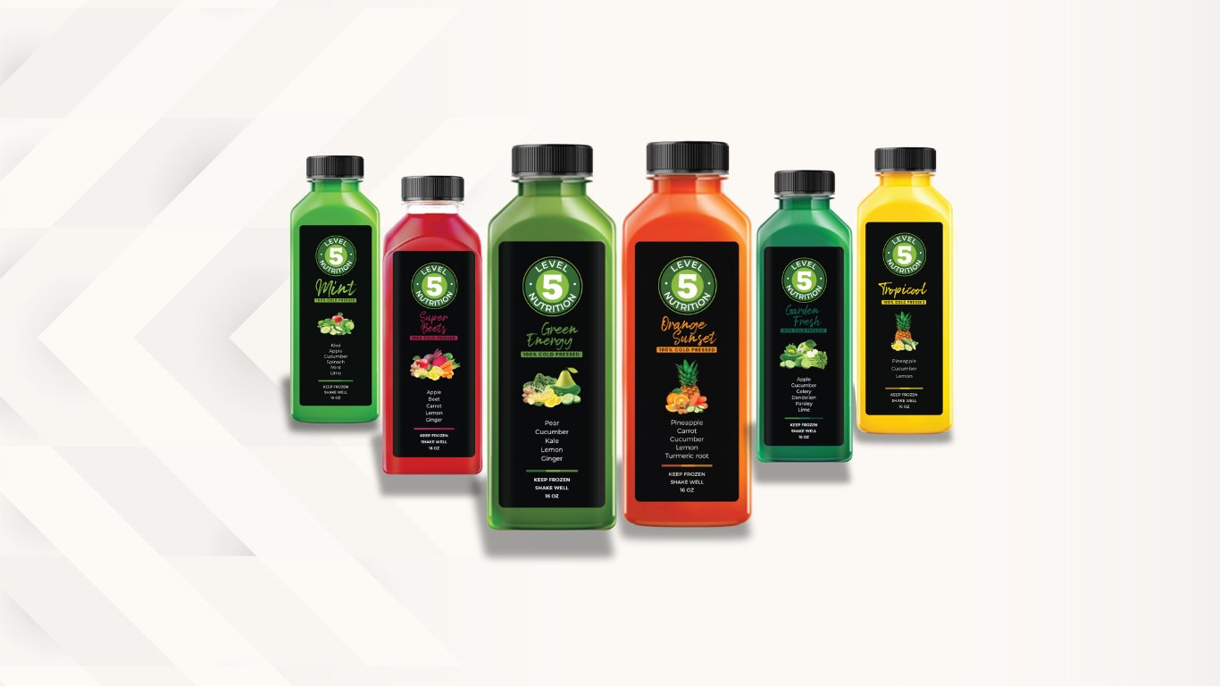 Explore our range of cold-pressed juices, available for delivery in Akron, Canton, and Cleveland, Ohio.