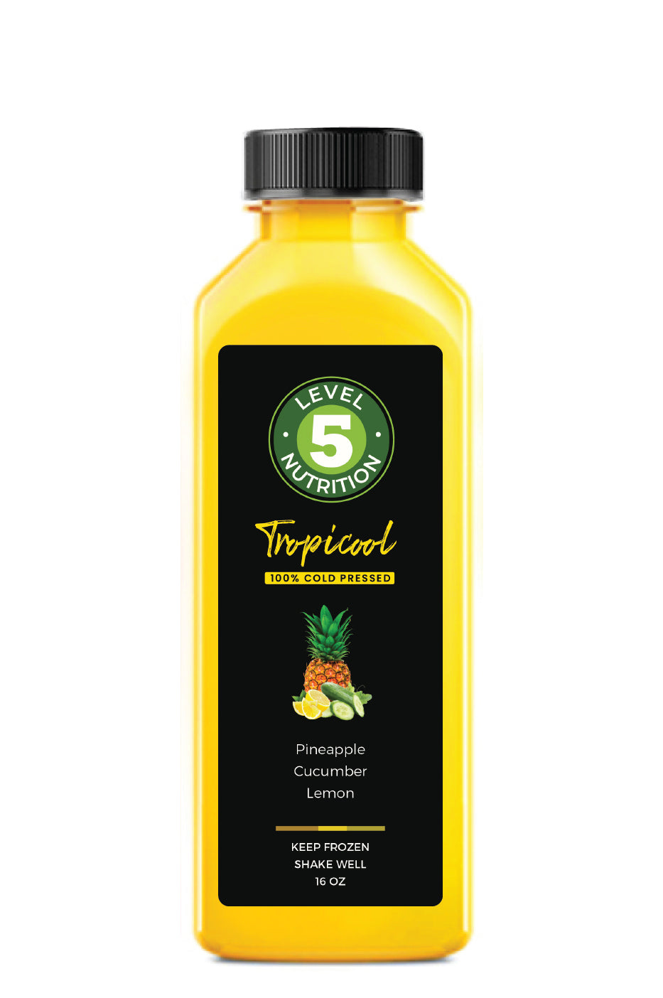 Ingredients: pineapple, cucumber, lemon
Description: Reminiscent of old fashioned lemonade but without the added sugar, this refreshing tonic will help you stay cool and hydrated.