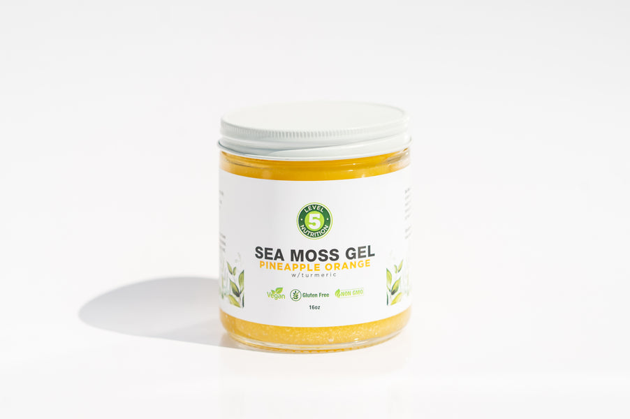 PINEAPPLE ORANGE TURMERIC SEA MOSS GEL