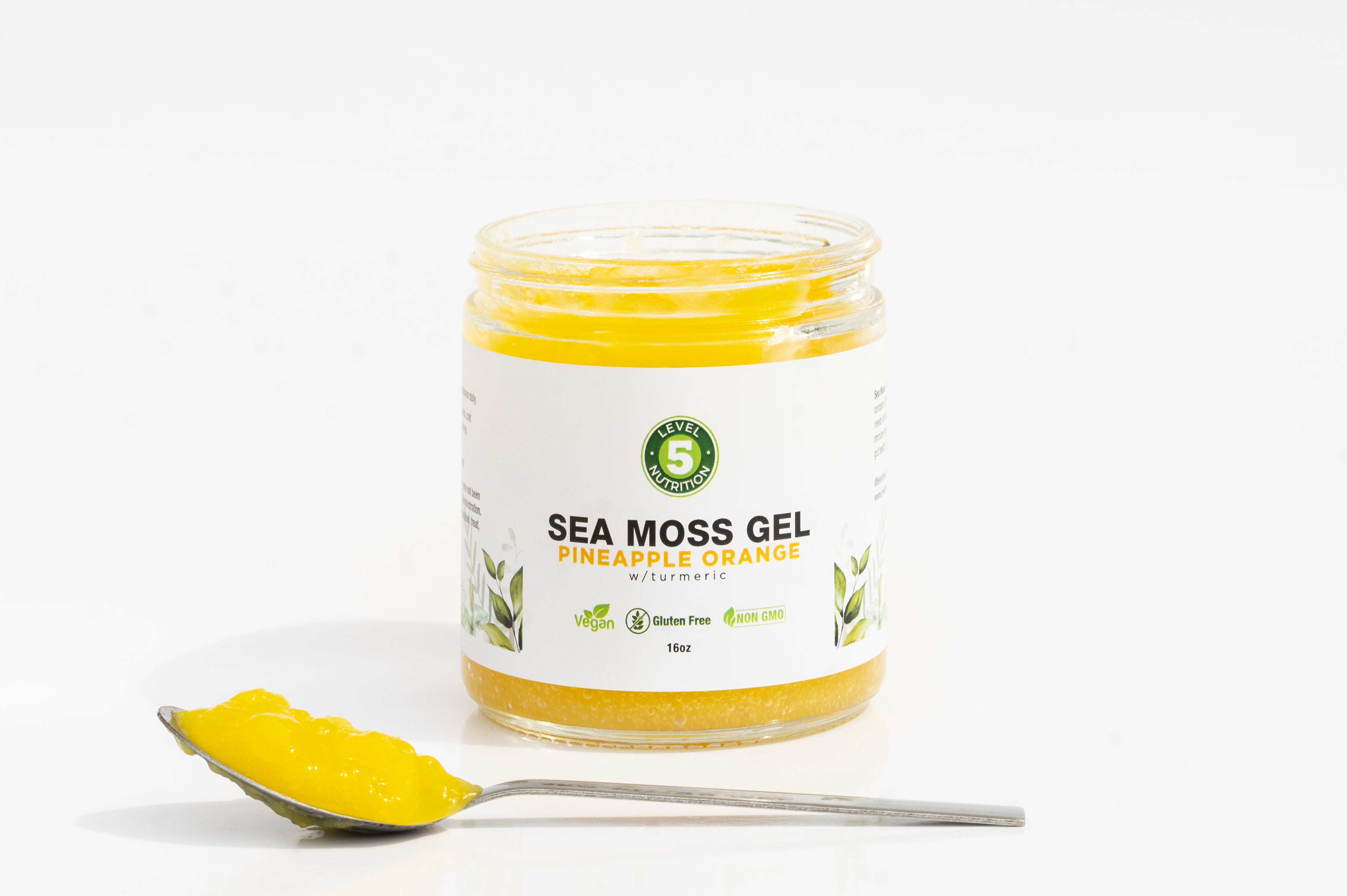 PINEAPPLE ORANGE TURMERIC SEA MOSS GEL